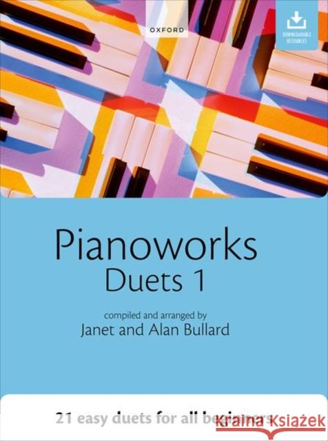 Pianoworks Duets 1 + CD Alan Bullard Janet Bullard  9780193378353 Oxford University Press - książka