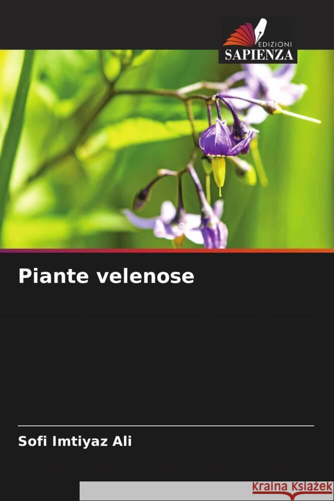 Piante velenose Ali, Sofi Imtiyaz 9786204514673 Edizioni Sapienza - książka