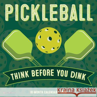 Pickleball 2026 7 X 7 Mini Wall Calendar Willow Creek Press 9781549256769 Willow Creek Press Calendars - książka