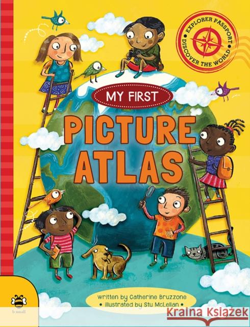 Picture Atlas Catherine Bruzzone Stu McLellan  9781911509387 b small publishing limited - książka