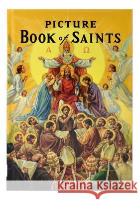 Picture Book of Saints Lawrence G. Lovasik 9780899422350 Catholic Book Publishing Company - książka