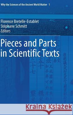 Pieces and Parts in Scientific Texts Florence Bretelle-Establet Stephane Schmitt 9783319784663 Springer - książka