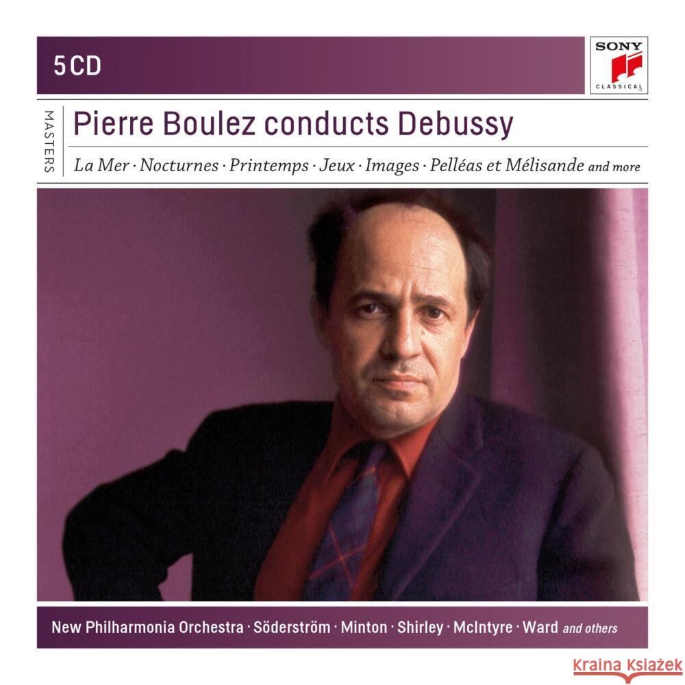 Pierre Boulez Conducts Debussy, 5 Audio-CD Debussy, Claude 0194397877427 Sony Classical - książka