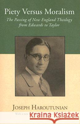 Piety Versus Moralism Joseph Haroutunian Stephen D. Crocco 9781597529471 Wipf & Stock Publishers - książka
