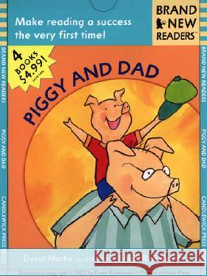 Piggy and Dad: Brand New Readers David Martin Frank Remkiewicz 9780763613273 Candlewick Press (MA) - książka