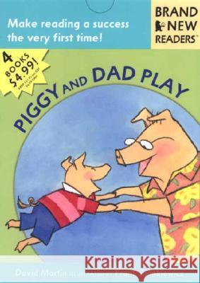 Piggy and Dad Play: Brand New Readers David Martin Frank Remkiewicz 9780763613334 Candlewick Press (MA) - książka