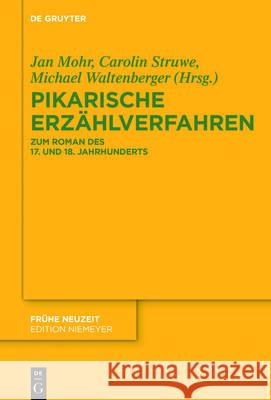 Pikarische Erzählverfahren Mohr, Jan 9783110514711 De Gruyter - książka