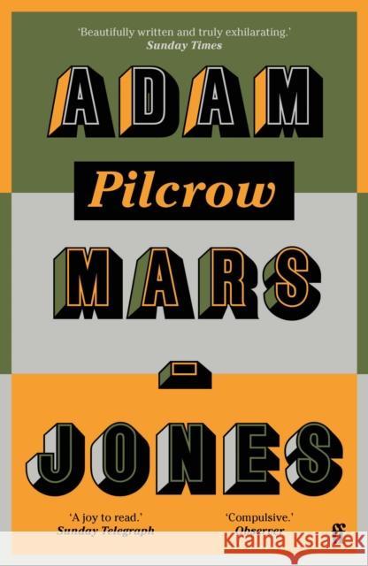 Pilcrow Adam Mars-Jones 9780571217045 Faber & Faber - książka