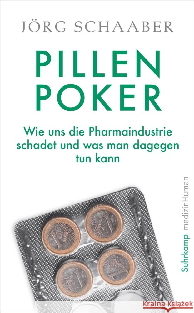 Pillen-Poker Schaaber, Jörg 9783518472415 Suhrkamp - książka