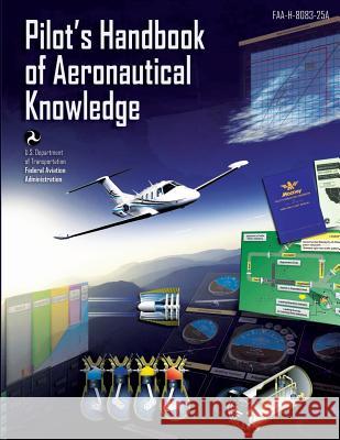 Pilot's Handbook of Aeronautical Knowledge: Black and White Edition U. S. Departmen 9781484025352 Createspace - książka