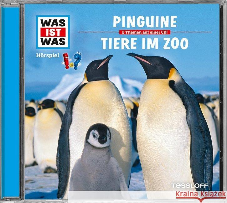 Pinguine / Tiere im Zoo, 1 Audio-CD Haderer, Kurt 9783788627287 Tessloff - książka