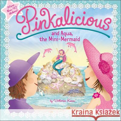 Pinkalicious and Aqua, the Mini-Mermaid Victoria Kann Victoria Kann 9780606387736 Turtleback Books - książka