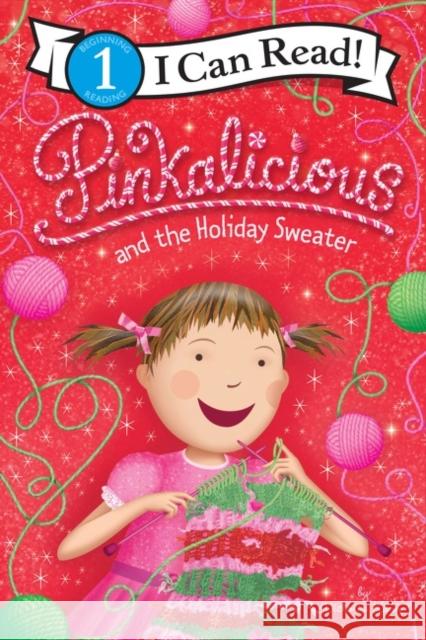 Pinkalicious and the Holiday Sweater: A Christmas Holiday Book for Kids Victoria Kann 9780063003873 HarperCollins - książka