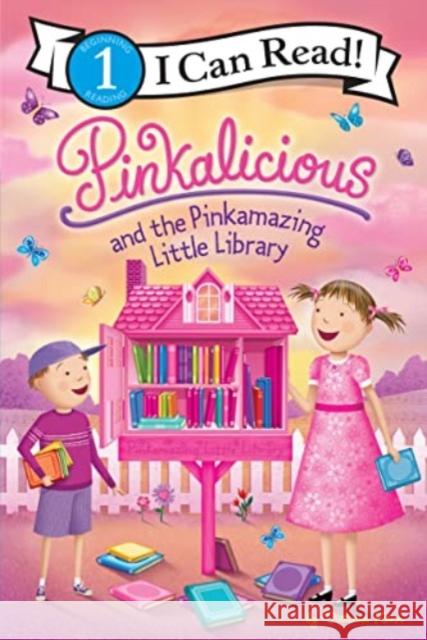 Pinkalicious and the Pinkamazing Little Library Victoria Kann Victoria Kann 9780063257320 HarperCollins - książka
