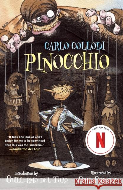 Pinocchio Carlo Collodi Gris Grimly 9781250898395 Tor Books - książka