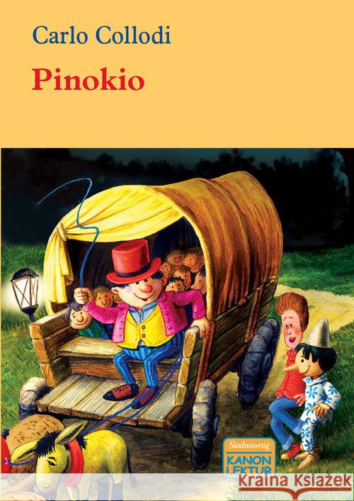 Pinokio Collodi Carlo 9788377913147 Siedmioróg - książka