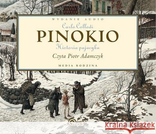 Pinokio - audiobook Collodi Carlo 9788380084278 Media Rodzina - książka