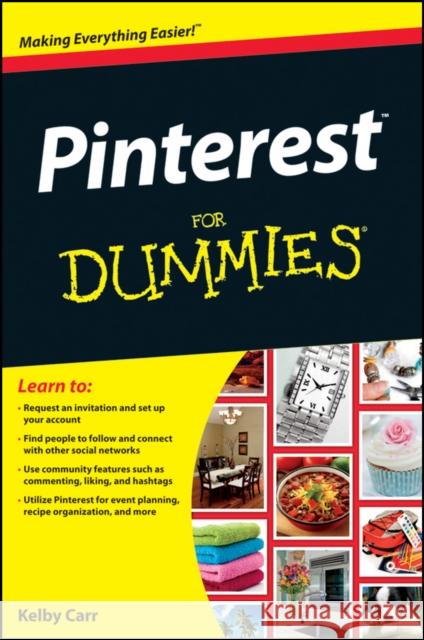 Pinterest FD Carr, Kelby 9781118328002  - książka