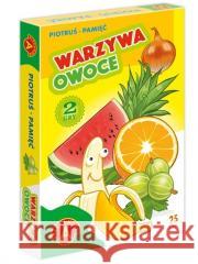 Piotruś Pamięć - warzywa i owoce ALEX  5906018026122 Alexander - książka