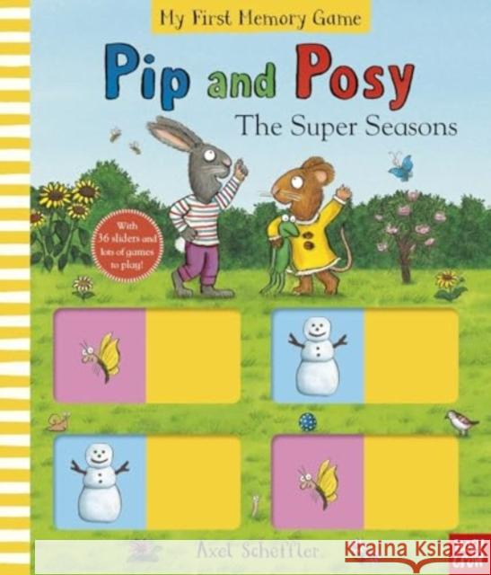 Pip and Posy: The Super Seasons (Memory Game Book)  9781805134053 Nosy Crow Ltd - książka