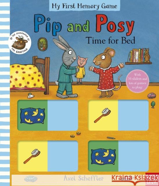 Pip and Posy: Time for Bed! (My First Memory Game)  9781805133889 Nosy Crow Ltd - książka