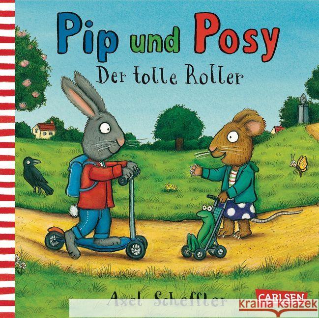 Pip und Posy - Der tolle Roller  9783551518583 Carlsen - książka