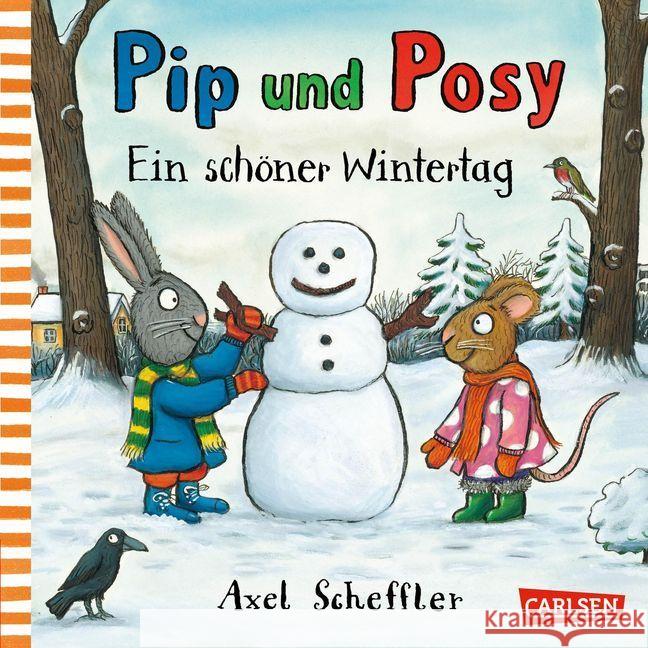 Pip und Posy - Ein schöner Wintertag Scheffler, Axel 9783551517968 Carlsen - książka