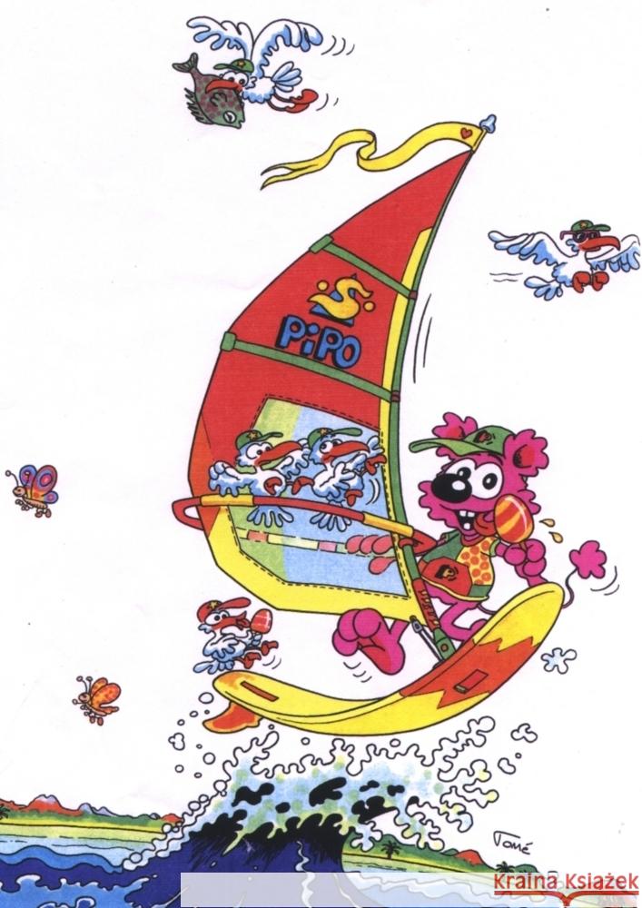 PiPO and his friends / The adventures of PiPO and his friends / Comic Strip Etzensperger, Tomé Thomas 9783347706286 tredition - książka