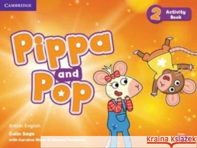 Pippa and Pop Level 2 Activity Book British English Colin Sage 9781108928410 Cambridge University Press - książka