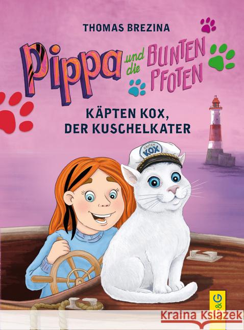 Pippa und die Bunten Pfoten - Käpten Kox, der Kuschelkater Brezina, Thomas 9783707421217 G & G Verlagsgesellschaft - książka