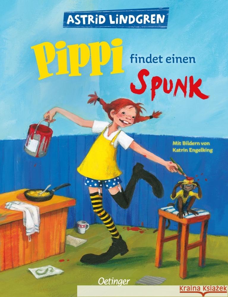 Pippi findet einen Spunk Lindgren, Astrid 9783751204446 Oetinger - książka