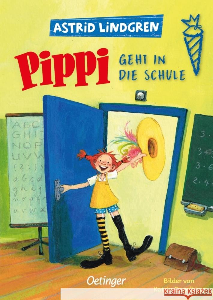 Pippi geht in die Schule Lindgren, Astrid 9783751206327 Oetinger - książka