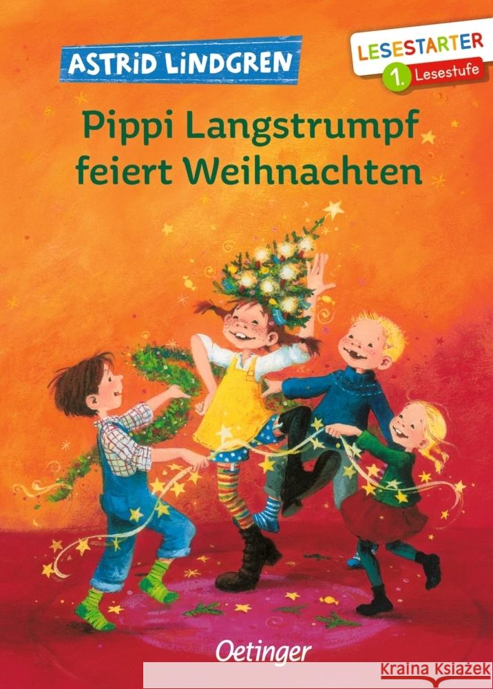 Pippi Langstrumpf feiert Weihnachten Lindgren, Astrid 9783751200615 Oetinger - książka