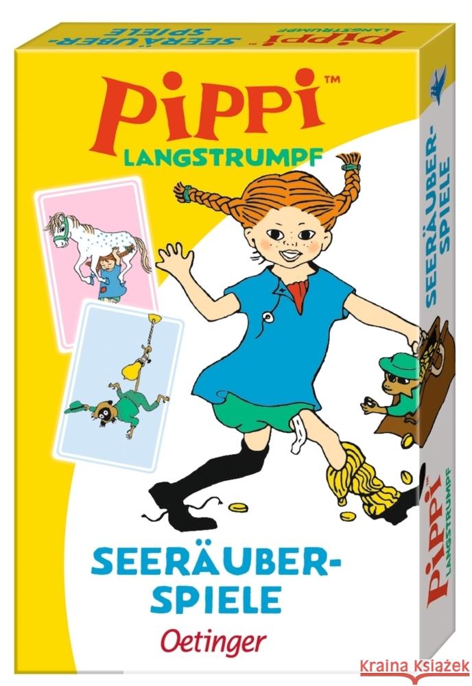 Pippi Langstrumpf. Seeräuber-Spiele Lindgren, Astrid 4260512187439 Oetinger - książka