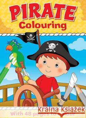 Pirate Colouring  9781789052893 Bonnier Books Ltd - książka