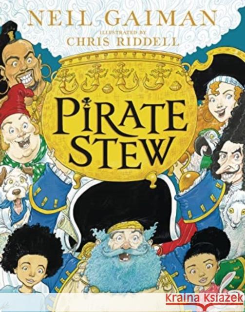 Pirate Stew Neil Gaiman Chris Riddell 9780063242371 Quill Tree Books - książka