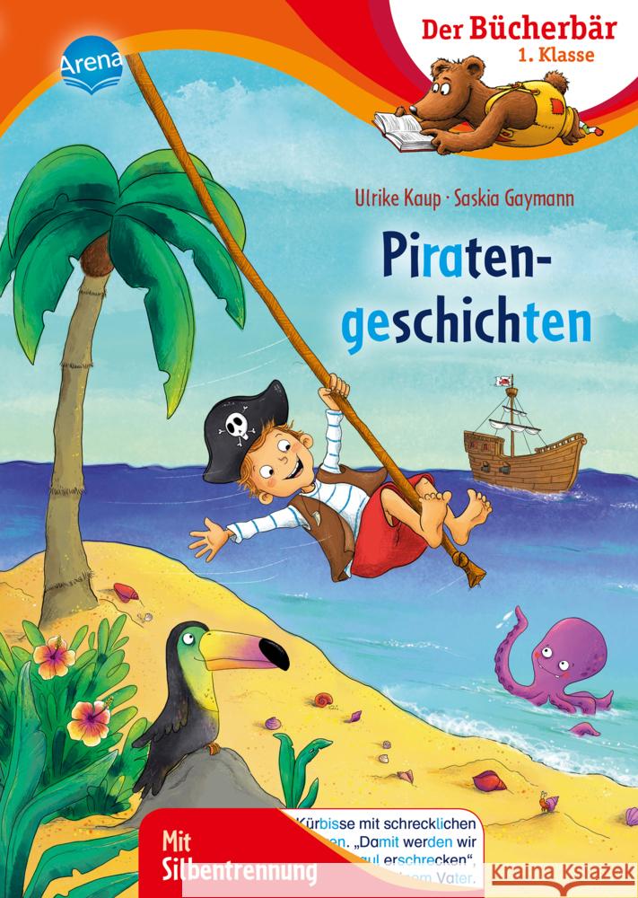 Piratengeschichten Kaup, Ulrike 9783401716725 Arena - książka