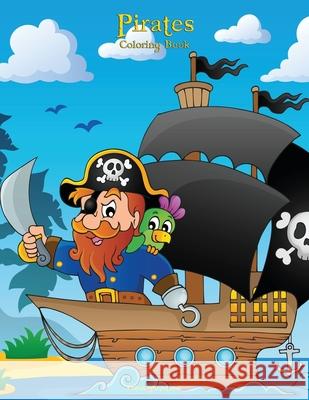 Pirates Coloring Book 1 Nick Snels 9781505805789 Createspace - książka