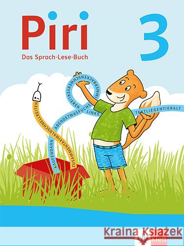 Piri 3. Das Sprach-Lese-Buch  9783123006111 Klett - książka