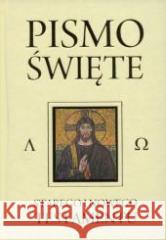 Pismo Święte Starego i Nowego Testamentu beż  5900336013611 Wydawnictwo Diecezjalne - książka