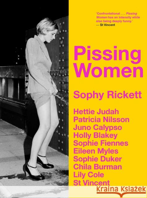 PISSING WOMEN Sophy Rickett 9781917283090 CHEERIO Publishing - książka