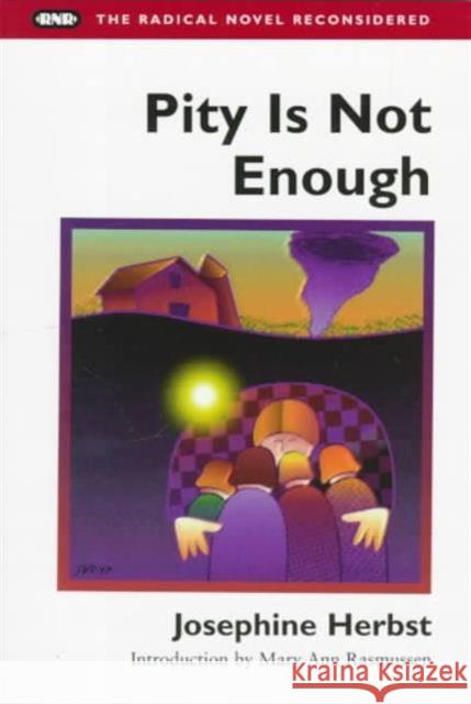 Pity Is Not Enough Josephine Herbst Mary Ann Rasmussen 9780252066528 University of Illinois Press - książka