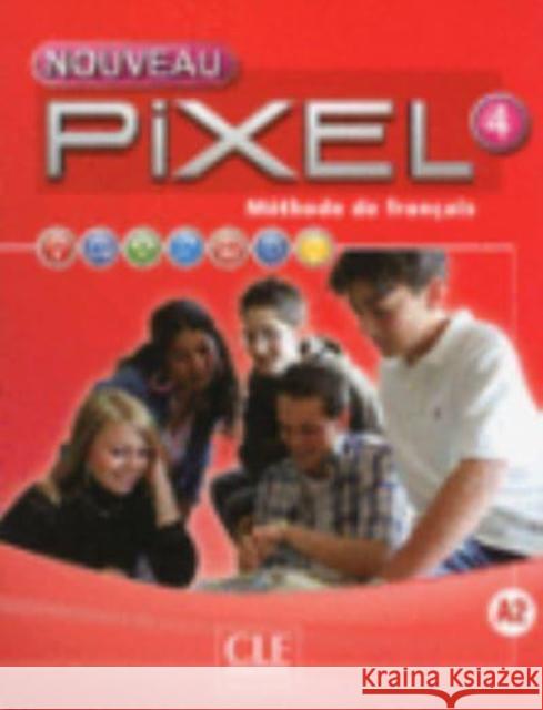 Pixel 4 Podręcznik + DVD Schmitt Sylvie 9782090389333 Cle International - książka