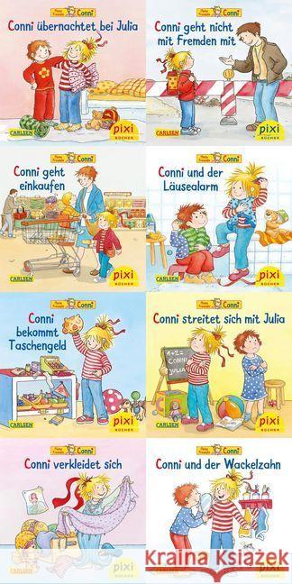 Pixi-Buch 2359-2366 (Meine Freundin Conni ), 8 Hefte  9783551044662 Carlsen - książka