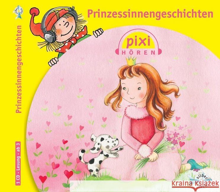 Pixi Prinzessinnengeschichten, Audio-CD : Ungekürzte Lesung Gellersen, Ruth; Schmitt, Petra Maria; Flacke, Uschi 9783867421041 Silberfisch - książka