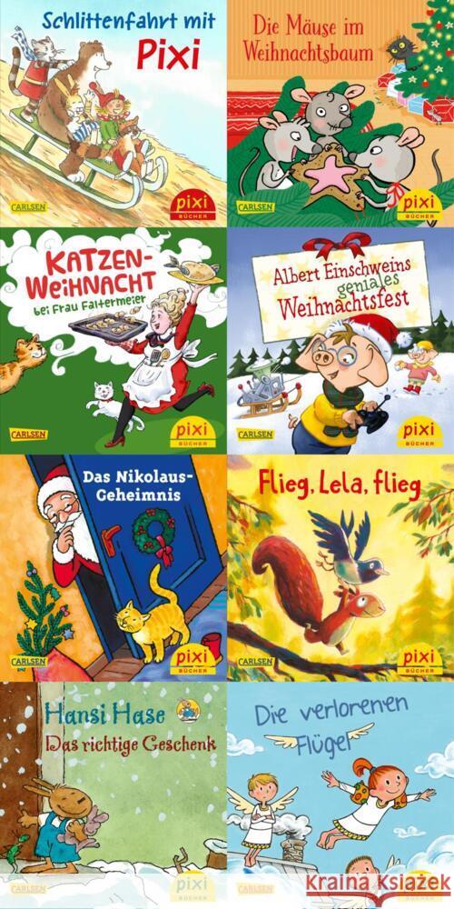 Pixi-Weihnachts-8er-Set 36: Weihnachtszeit mit Pixi (8x1 Exemplar), 8 Teile diverse 9783551044938 Carlsen - książka