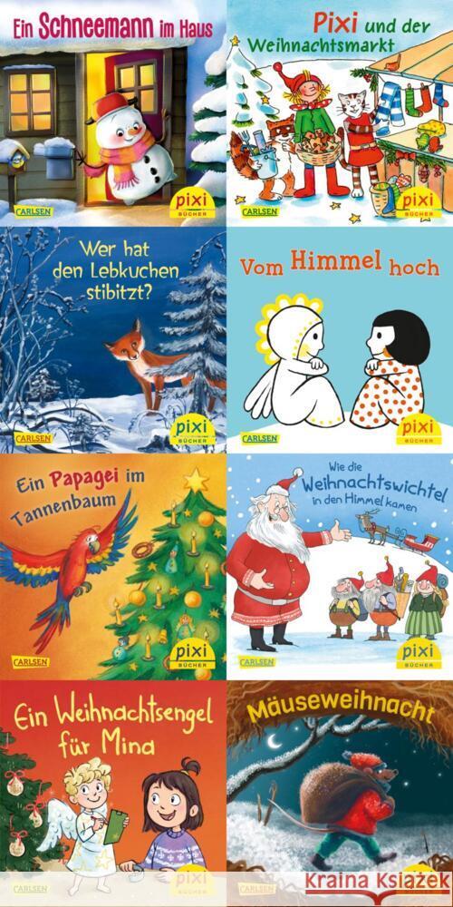 Pixi-Weihnachts-8er-Set 38: Zauberhafte Weihnachten mit Pixi (8x1 Exemplar), 8 Teile diverse 9783551038760 Carlsen - książka