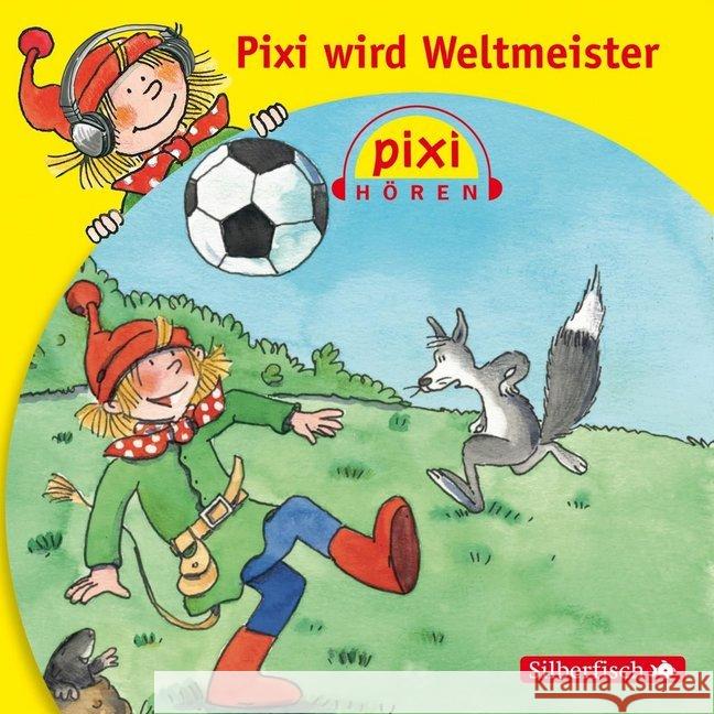 Pixi wird Weltmeister, 1 Audio-CD  9783867421393 Silberfisch - książka