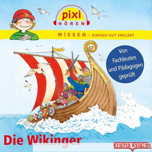 Pixi Wissen - Die Wikinger, 1 Audio-CD  9783867421386 Silberfisch - książka
