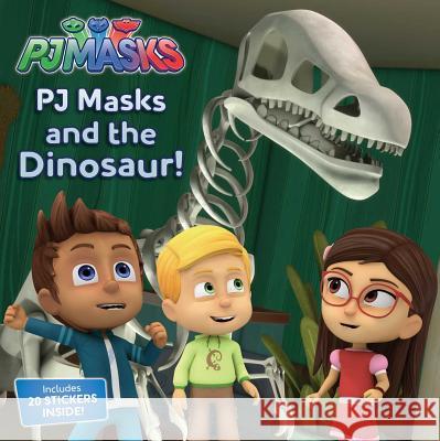 Pj Masks and the Dinosaur! [With 1 Sheet of Stickers] R. J. Cregg 9781481491822 Simon Spotlight - książka